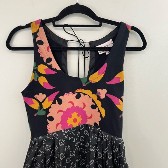 Anthropologie Nanda Silk Maxi Dress by Anupamaa XS - Picture 4 of 16